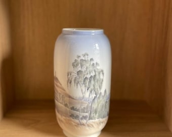 Royal Copenhagen Art Nouveau ceramic Vase, Denmark 1960s