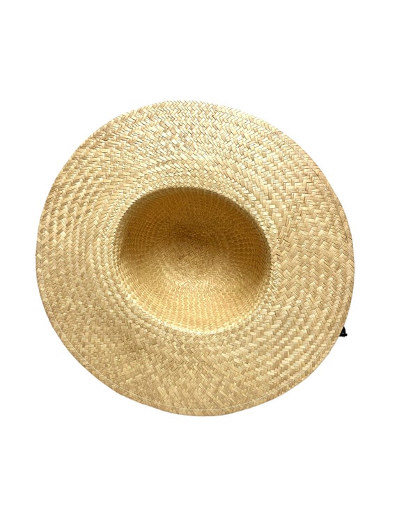 Sun Hat Wide Brim Hat Natural Straw Hat Millinery… - image 4