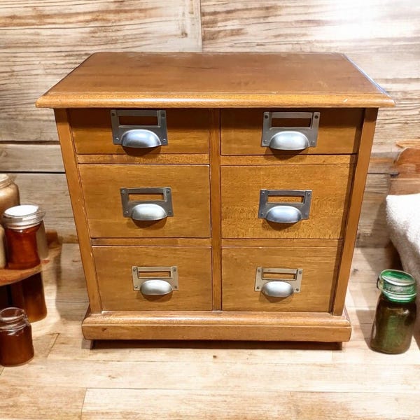 Apothecary Chest Etsy