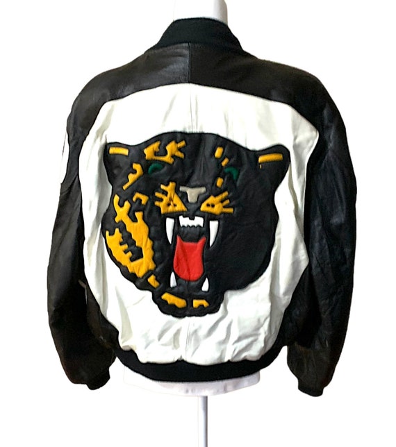 Tiger Leather Jacket Michael Hoban North Beach Whe