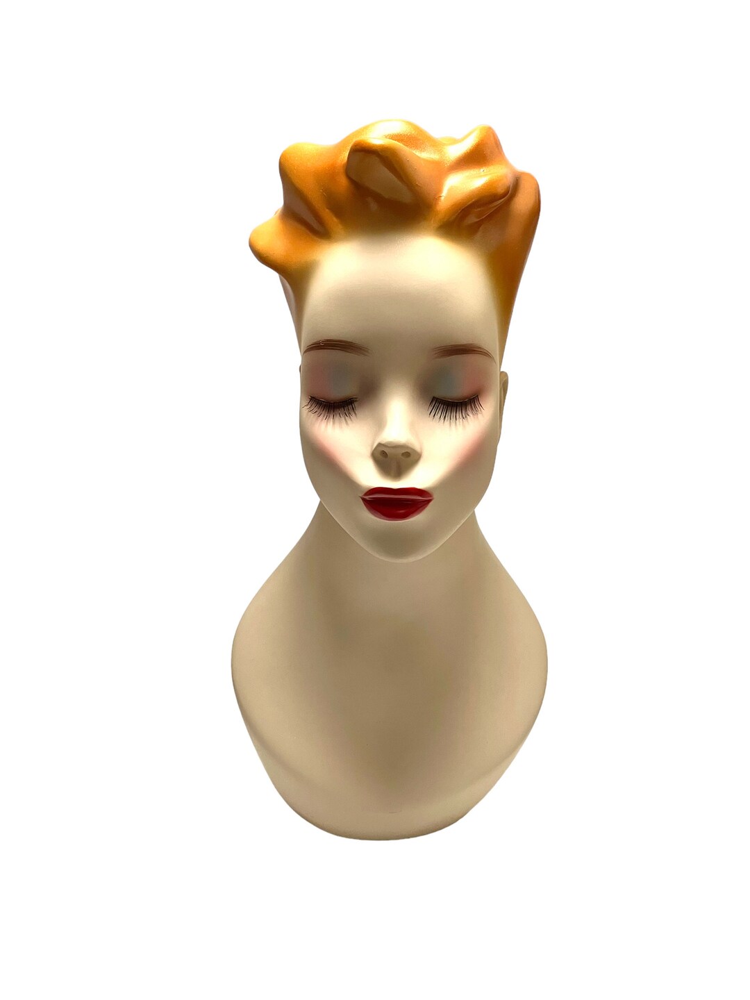 Mannequin Head Fiberglass Display Head Roxy Display Etsy