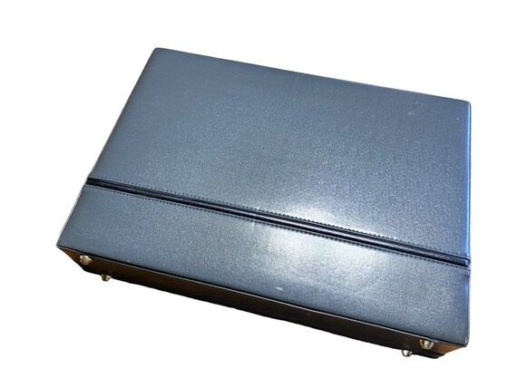 Vintage Stradellina Gray Briefcase Combination Lo… - image 6