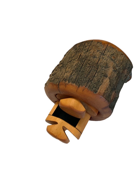 Bristlecone Pine Jewelry Box Raw Edge Vintage Wood Pu… Gem