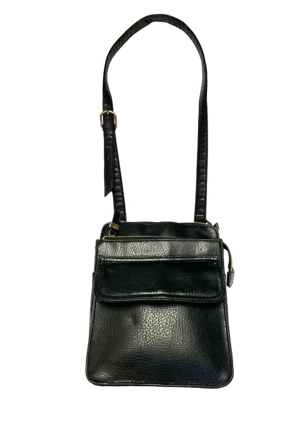 Black Crossbody Purse Vintage Relic Messenger Hand