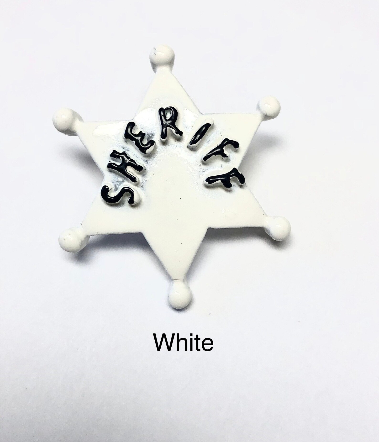 Sheriff Badge Pin Western Lawman Star Tie Tack Lapel Pin Etsy