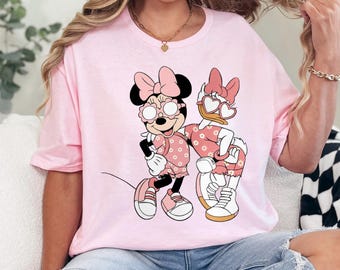 Disney Minnie and Daisy Besties Shirt Minnie and Daisy Shirt, Disneyland Family Shirt, Matching Birthday Gifts, Disney Besties Shirt 411735