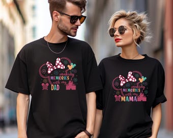 Making Memories With My Family Matching Shirt, Comfort Colors Disney Tee 411046