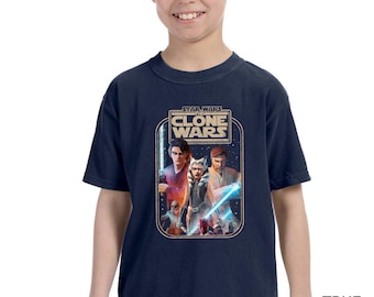 Comfort Colors Retro Ahsoka Anakin Clone  Star Wars Shirt, Disneyland 2026 Tee, 414788