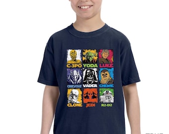 Comfort Colors Star Wars Characters Shirt, Retro Disney Trip 2026 Tee, 414789