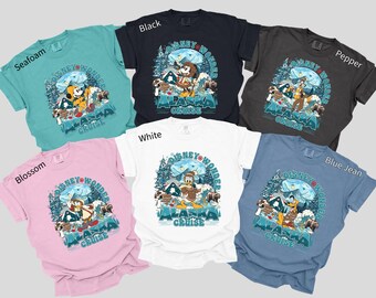 Disney Wonder Alaska Cruise Shirt, Comfort Colors Mickey Minnie Squad Tee, 413348