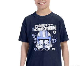Comfort Colors Star Wars Clone Captain Rex Shirt, Disney Trooper Tee, 414777
