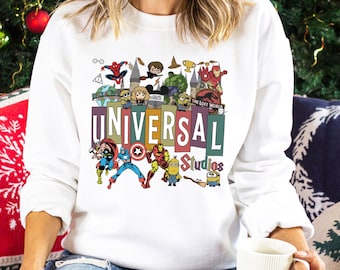 Universal Studios Sweatshirt, Universal Family, Harry Potter Top, Marvel Sweatshirt, 412934