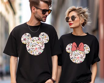 Comfort Colors Disney Easter Shirt, Mickey Minnie Ears Spring Vacation Tee, 414764