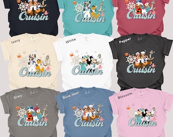 Custom Disney Cruise Shirt, Comfort Colors Family Matching Vacation Tee, 411174