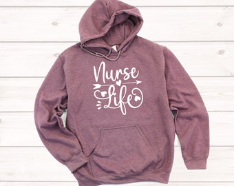 funny nurse hoodies