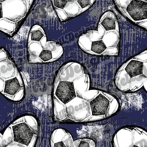 Seamless Soccer Pattern, Soccer Design, Custom Seamless Pattern, Soccer Seamless Pattern, Digital Seamless File, Soccer File