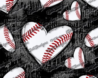 Sketchy Baseball Seamless Pattern, Baseball Design, Custom Seamless Pattern, Baseball Seamless Pattern, Digital Seamless File, Baseball File