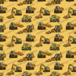 Construction Seamless File, Construction Design, Custom Seamless Pattern, Bulldozer Seamless Pattern, construction, Construction png