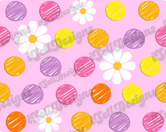 POLKA Seamless Pattern, Sketch Polka Seamless Bundle, Custom Seamless Pattern, Dots Seamless Pattern, Digital Seamless File, Seamless Bundle