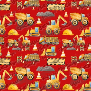 Construction Seamless File, Construction Design, Custom Seamless Pattern, Bulldozer Seamless Pattern, construction, Construction png