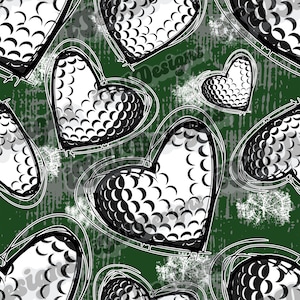 Seamless Golf Pattern, Golf Design, Custom Seamless, Golf Seamless Pattern, Digital Seamless File, Golf File, Golf PNG