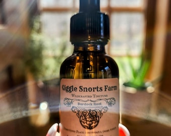 Organic Burdock Root Tincture ~ Arctium lappa