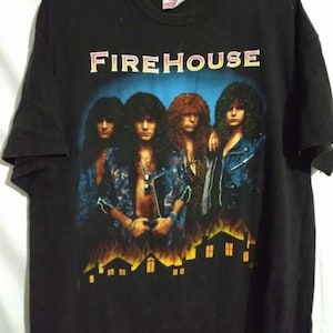 Firehouse Band Shirt - Etsy