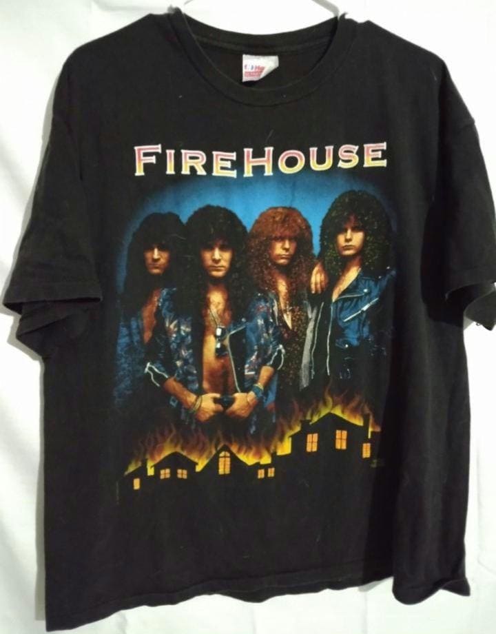 Firehouse Band Shirt - Etsy