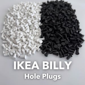 IKEA Billy Compatible Caps, Cover Caps, Caps, Billy Cabinet, Plug, Hole Plugs