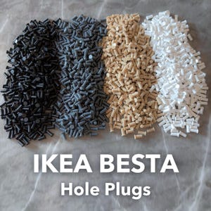 IKEA BESTA対応キャップ、カバーキャップ、Bestaキャビネット、ホールプラグ