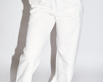 Pantalones deportivos grises melange