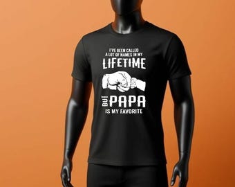 Papa SVG Bundle, Father's Day Shirt Designs (Digital Download)