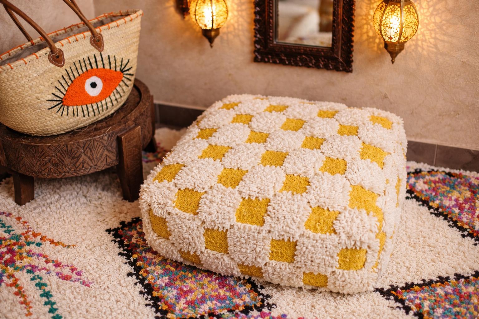 Pouf marocchino - Etsy 日本