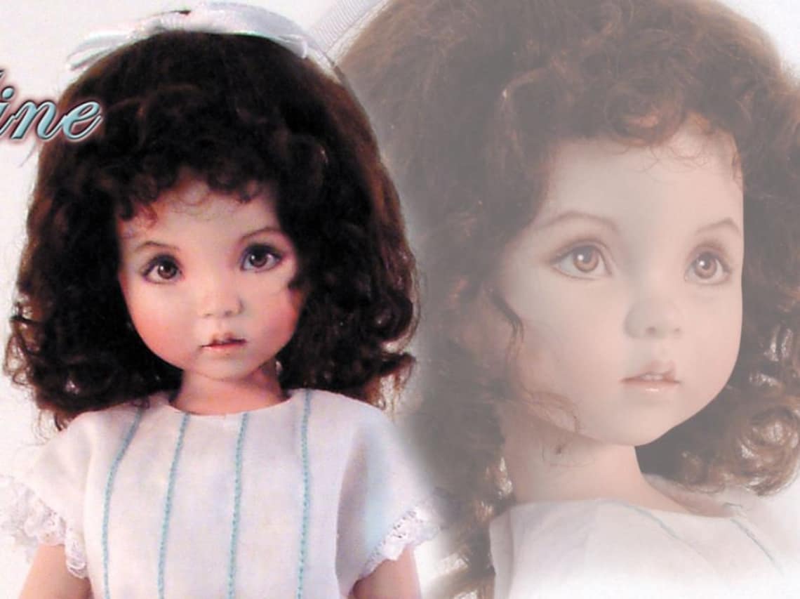 Madeline 12 Porcelain Doll Kit From Dianna Effner Etsy
