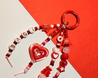 Valentine"s LOVE mini keychain