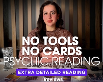 No Tools No Cards Psychic Reading, Same Hour Psychic Reading, Extra Detailed Intuitive Insight, Pure Energy Reading, Honest Psychic PDF
