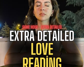 Detailed Love Tarot Reading - Same Hour Delivery