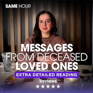 Message From Deceased Loved Ones, Same Hour Psychic Reading, Extremely Detailed Medium Insight, Gentle Spirit Guidance PDF Reading Online HD