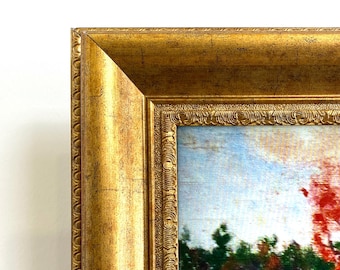 TV-Rahmen für Samsung The Frame, goldvergoldete kundenspezifische Bezel-Abdeckung, TCL Hisense Canvas TV-Rahmen, Größen 32, 43, 50, 55, 65, 75, 85 Zoll