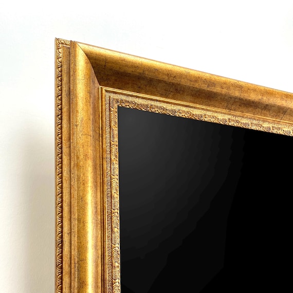 Gold TV Frame for Samsung The Frame Pro, Classic Decorative Custom Bezel TV Frame, Sizes 32, 43, 50, 55, 65, 75, 85 inch