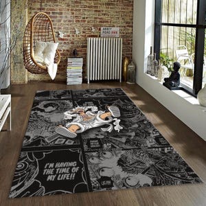 joyboy rug in a living room setup.