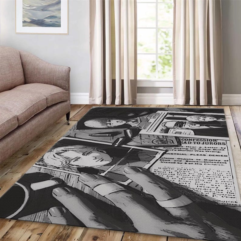 Monster Anime Rug, Johan Liebert Crime Scene | Detective Desk Aesthetic ...