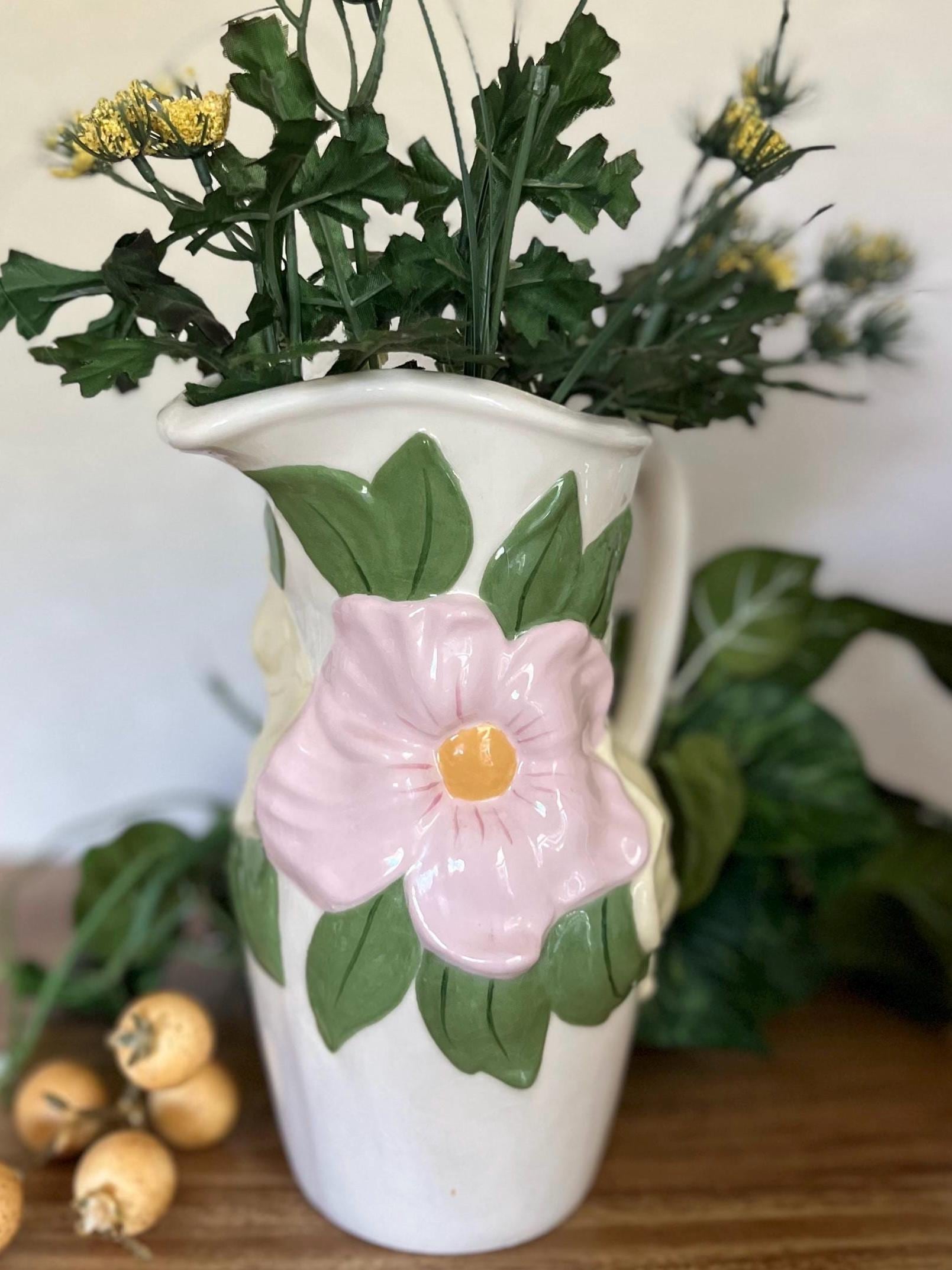  WORCESTER DOGWOOD FLOWER VACE！ Dogwood Wide Mouth Flower Vase – Bradburn Home