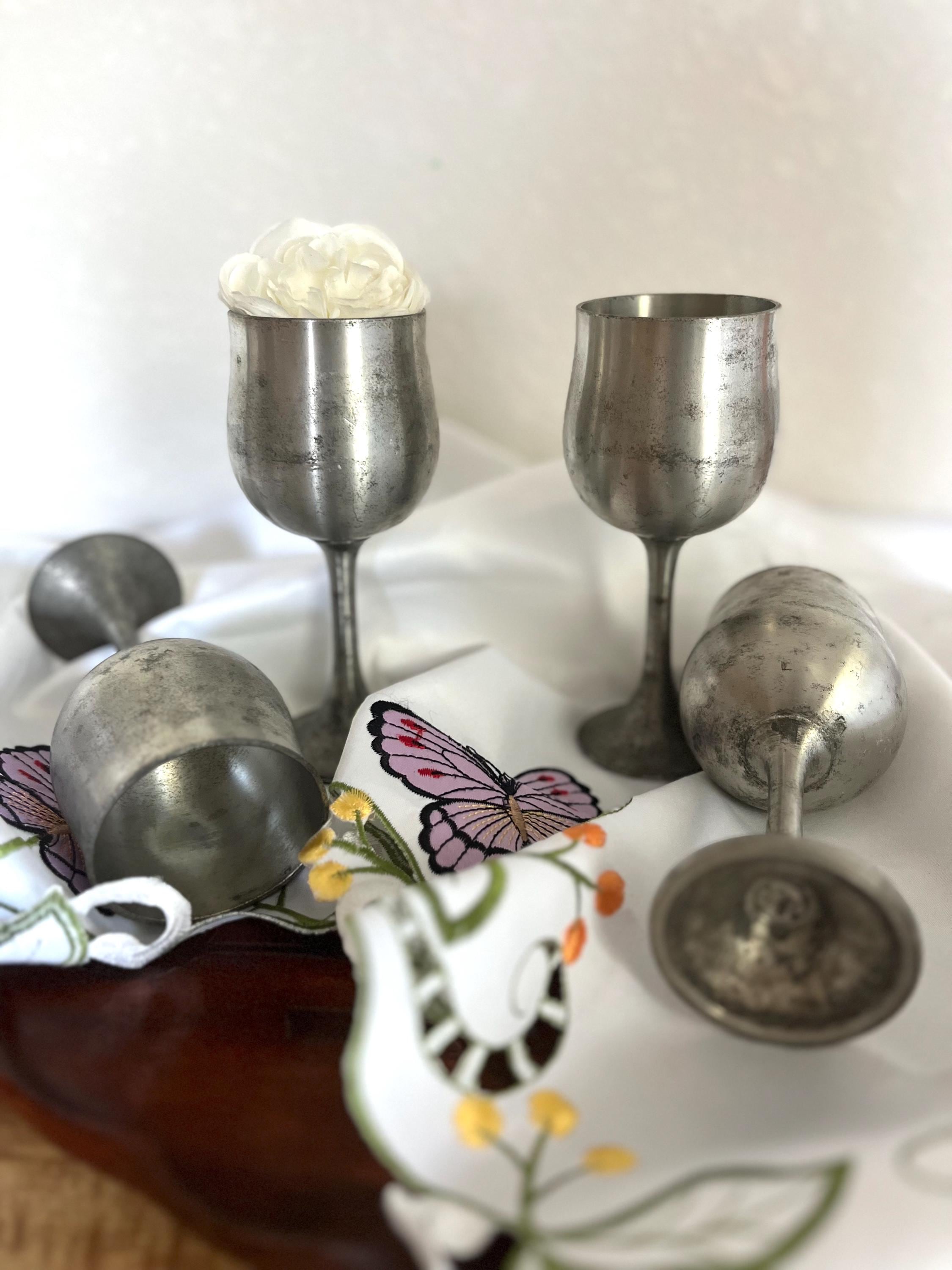 Selangor pewter goblets - Etsy 日本