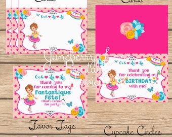 Fancy Nancy Birthday Decorations, Fancy Nancy Party Invitation, Fancy Nancy Party, Princess Birthday Party, Girl Birthday Party, Printable