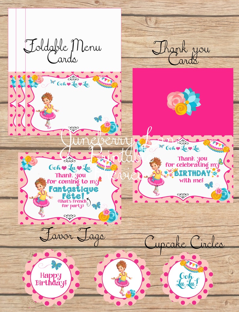Fancy Nancy Birthday Decorations Fancy Nancy Party Etsy