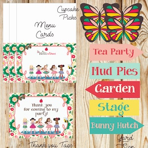 Wellie Wisher Decorations, Wellie Wisher Invitation, American Girl Invitation, Wellie Wisher Invite, American Girl Invite