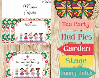 Wellie Wisher Decorations, Wellie Wisher Invitation, American Girl Invitation, Wellie Wisher Invite, American Girl Invite