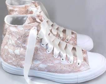 blush converse high tops