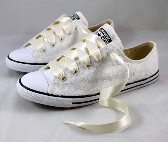 converse wedding tennis shoes